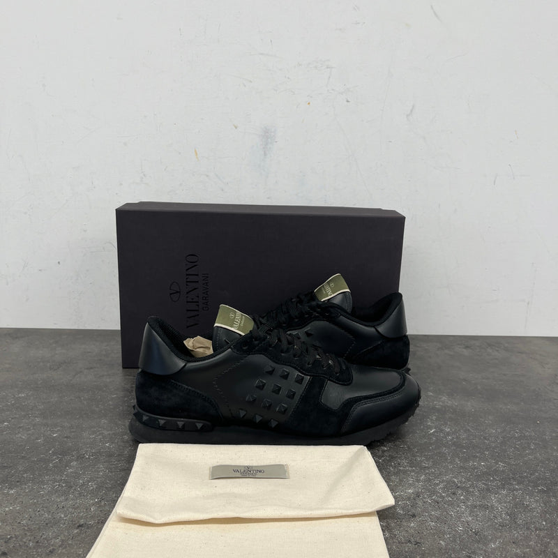 Men's Rockrunner Low Trainers Black Size UK 9 / EU 43