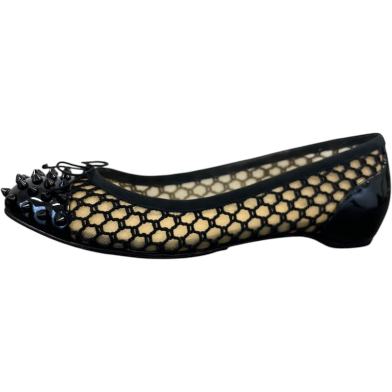 Women's Mix Flat Mules Black Size EU 38 / UK 5