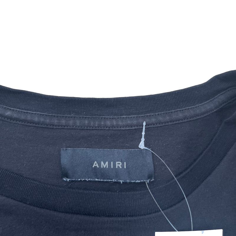 Men's Logo Print T-Shirt Black Size L