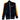 Men's Rainbow Stripe Track Jacket Black Size S
