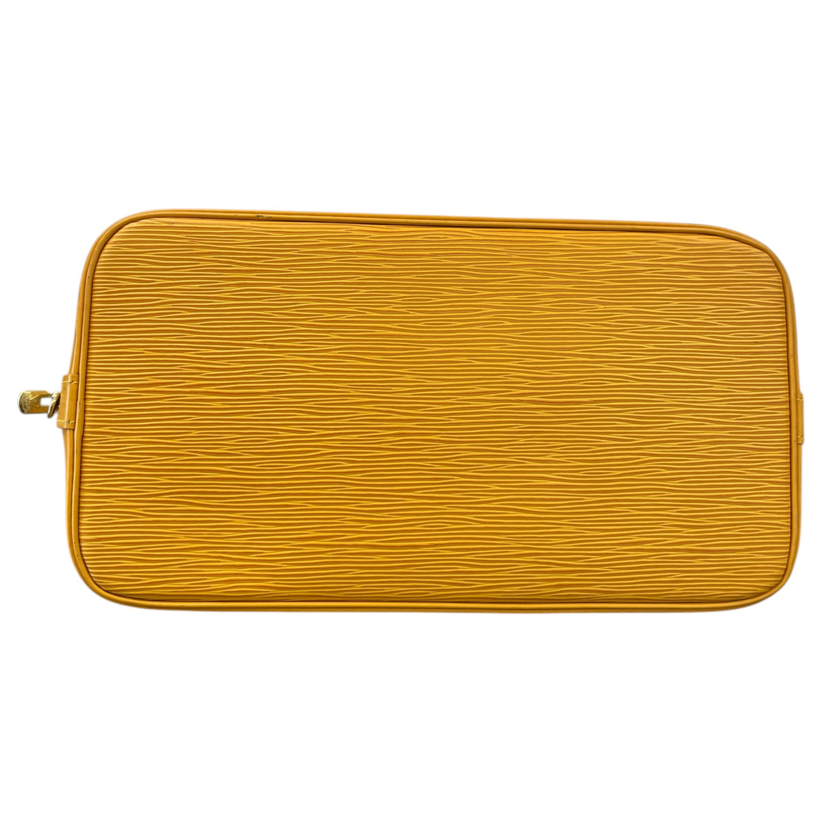 Women's Epi Leather Alma PM Handbag Yellow - Photo 10