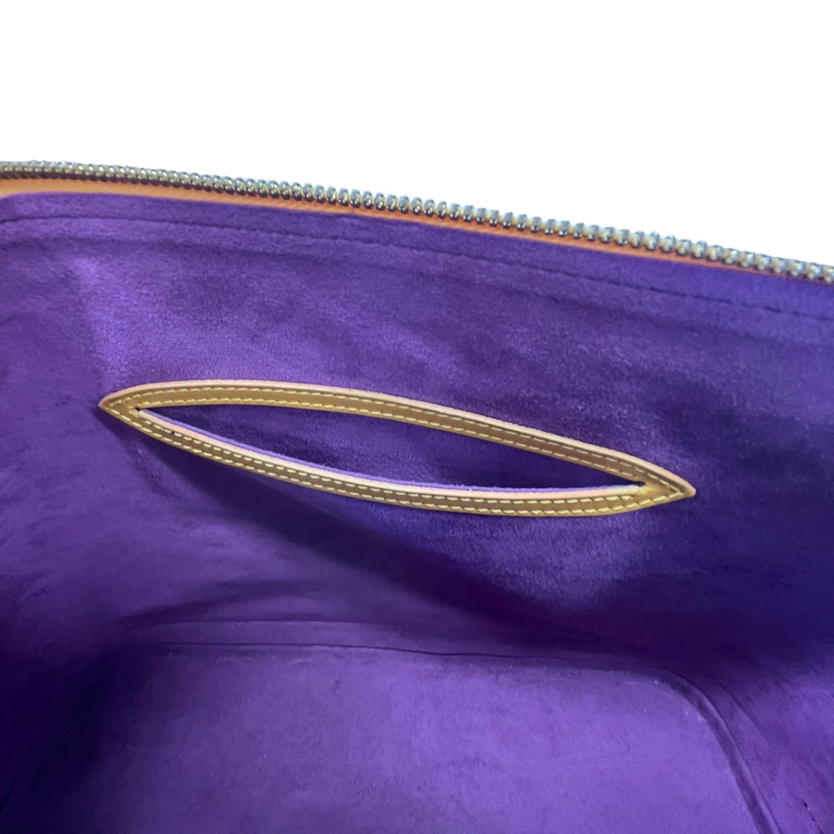 Women's Epi Leather Alma PM Handbag Yellow - Photo 12