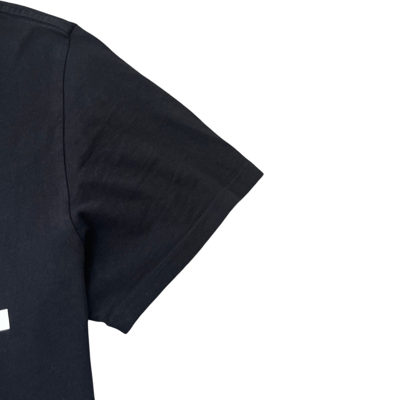 Men's Logo Print T-Shirt Black Size L