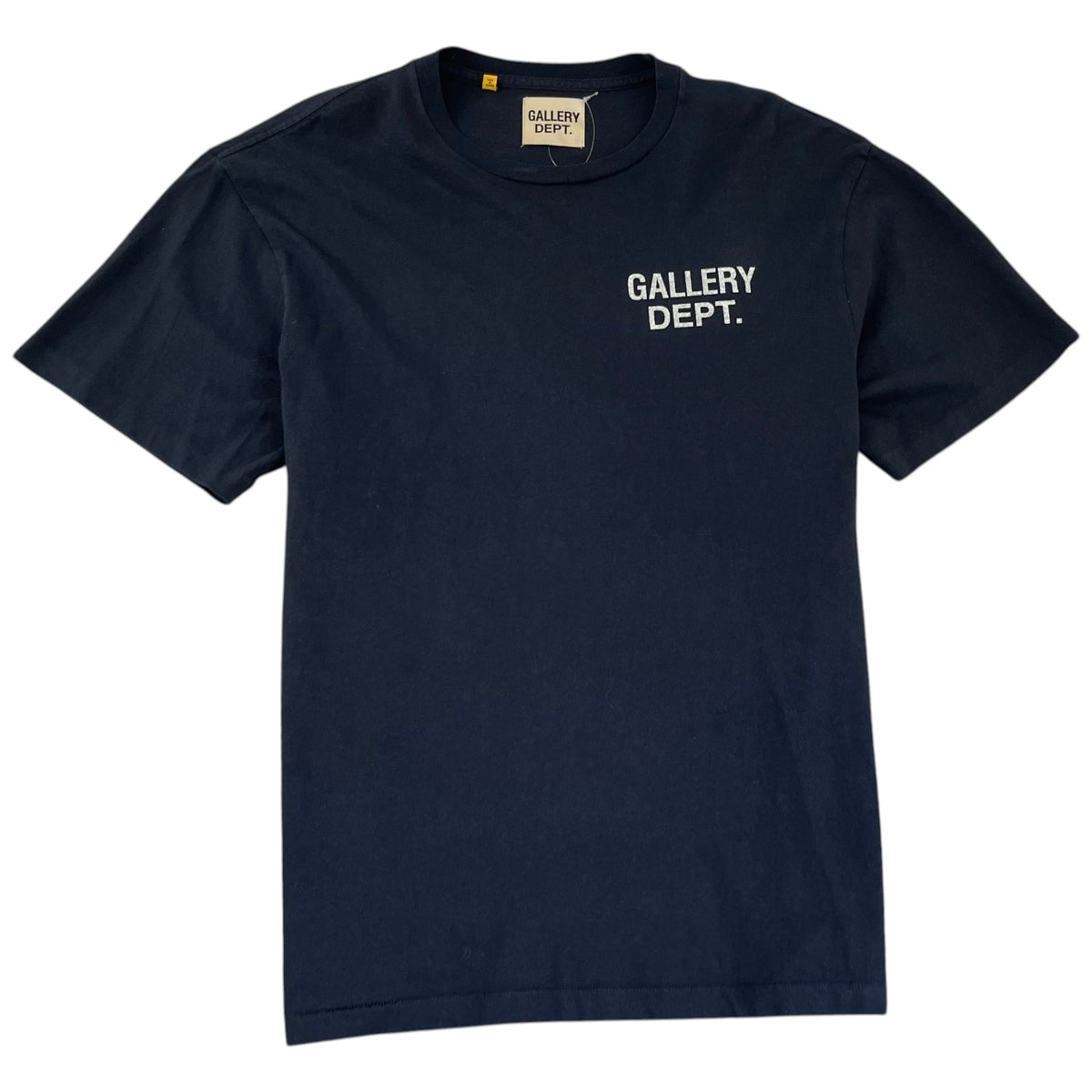 Men's Logo Print T-Shirt Navy Size L - Photo 1