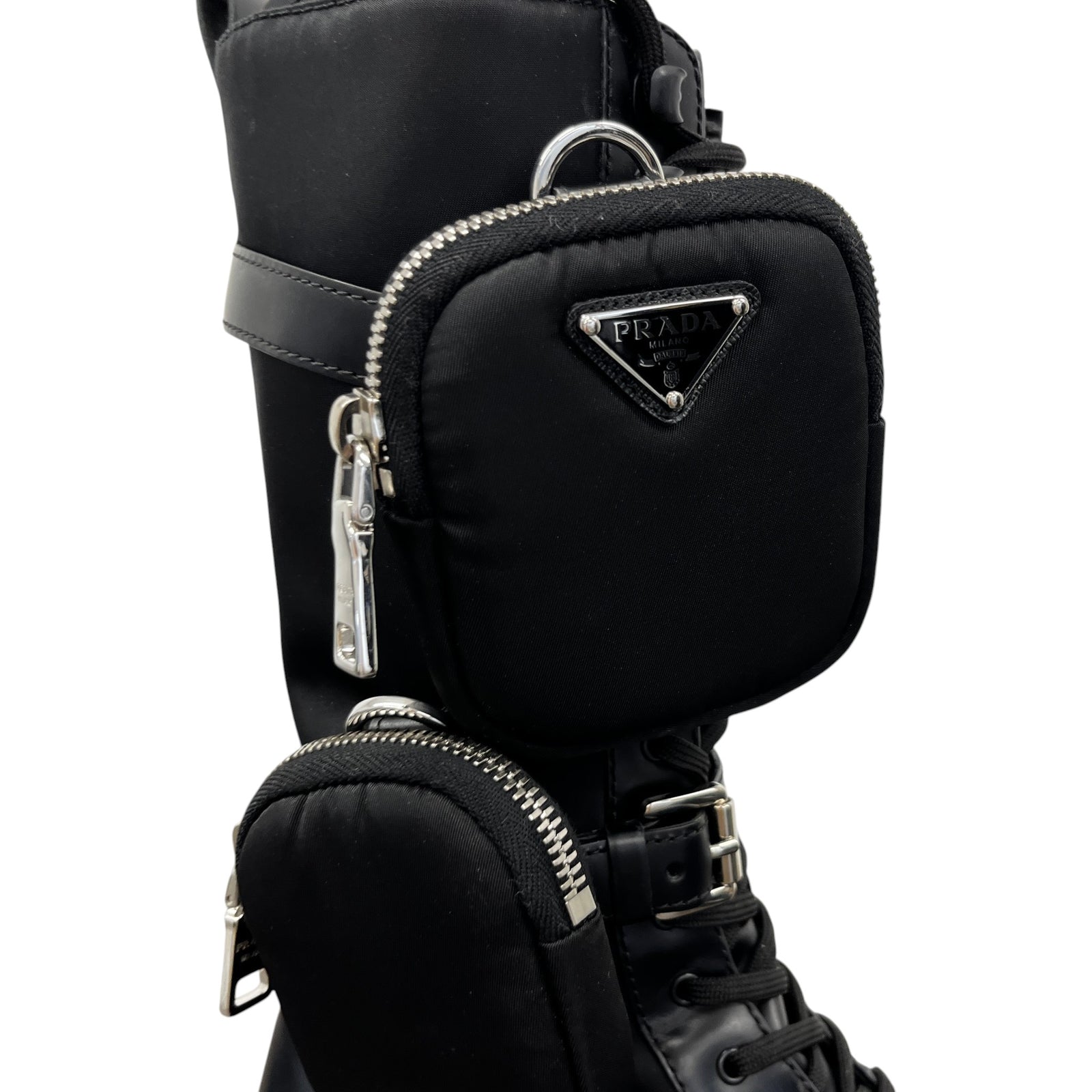Women's Monolith Biker Boots Black Size EU 38.5 / UK 5.5 - Photo 12