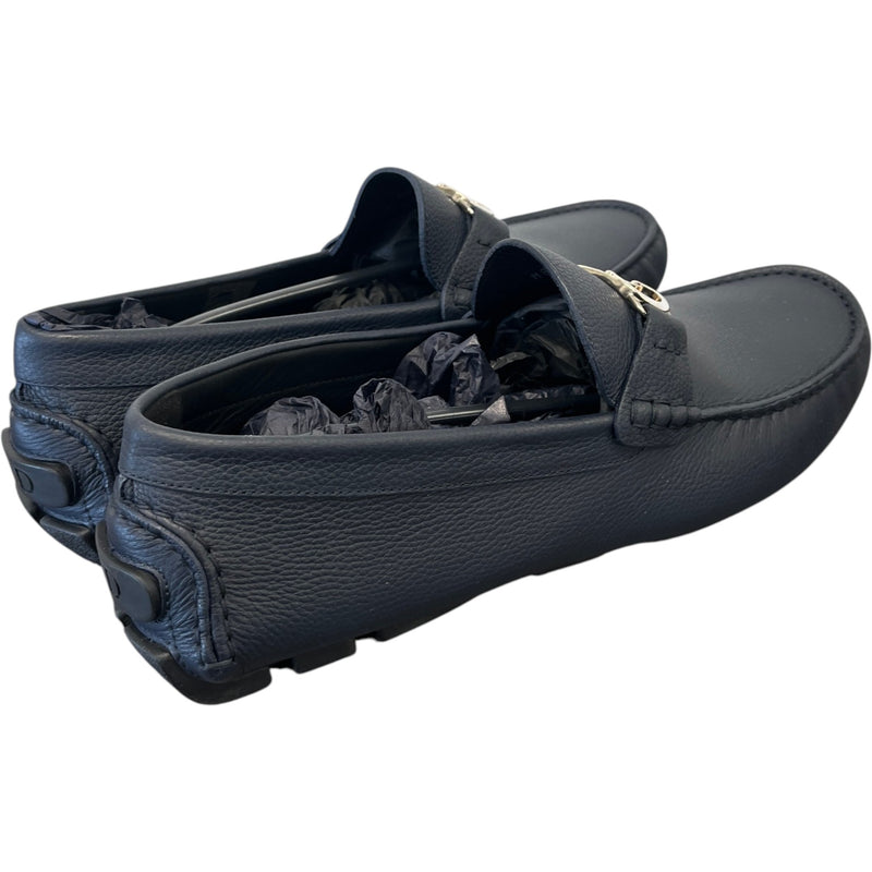 Men's Calfskin Odéon Loafers Navy Size UK 10 / EU 44