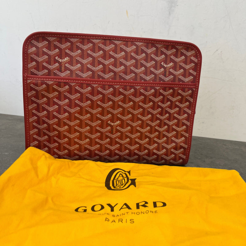 Men's Jouvence GM Toiletry Bag Red
