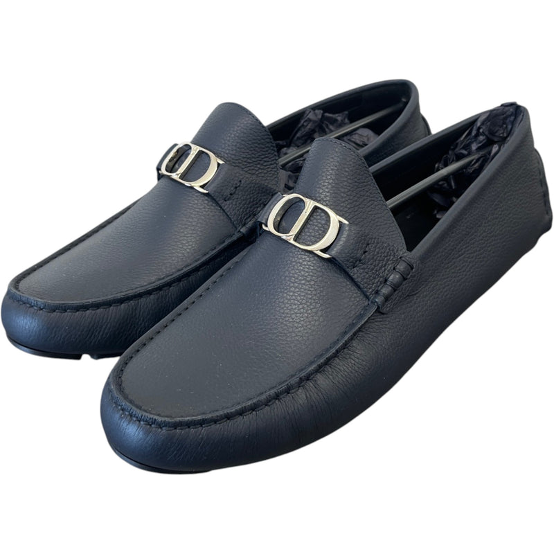 Men's Calfskin Odéon Loafers Navy Size UK 10 / EU 44