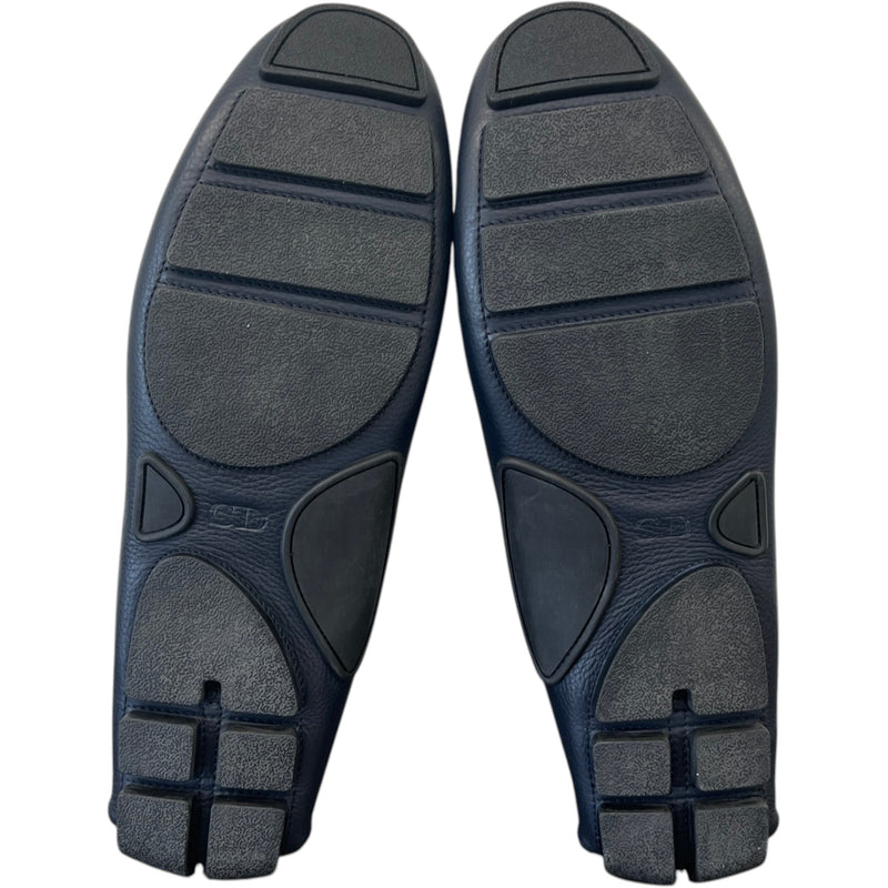 Men's Calfskin Odéon Loafers Navy Size UK 10 / EU 44