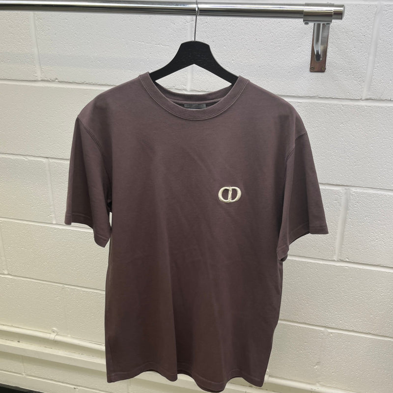 Men's CD Icon T-Shirt Burgundy Size L