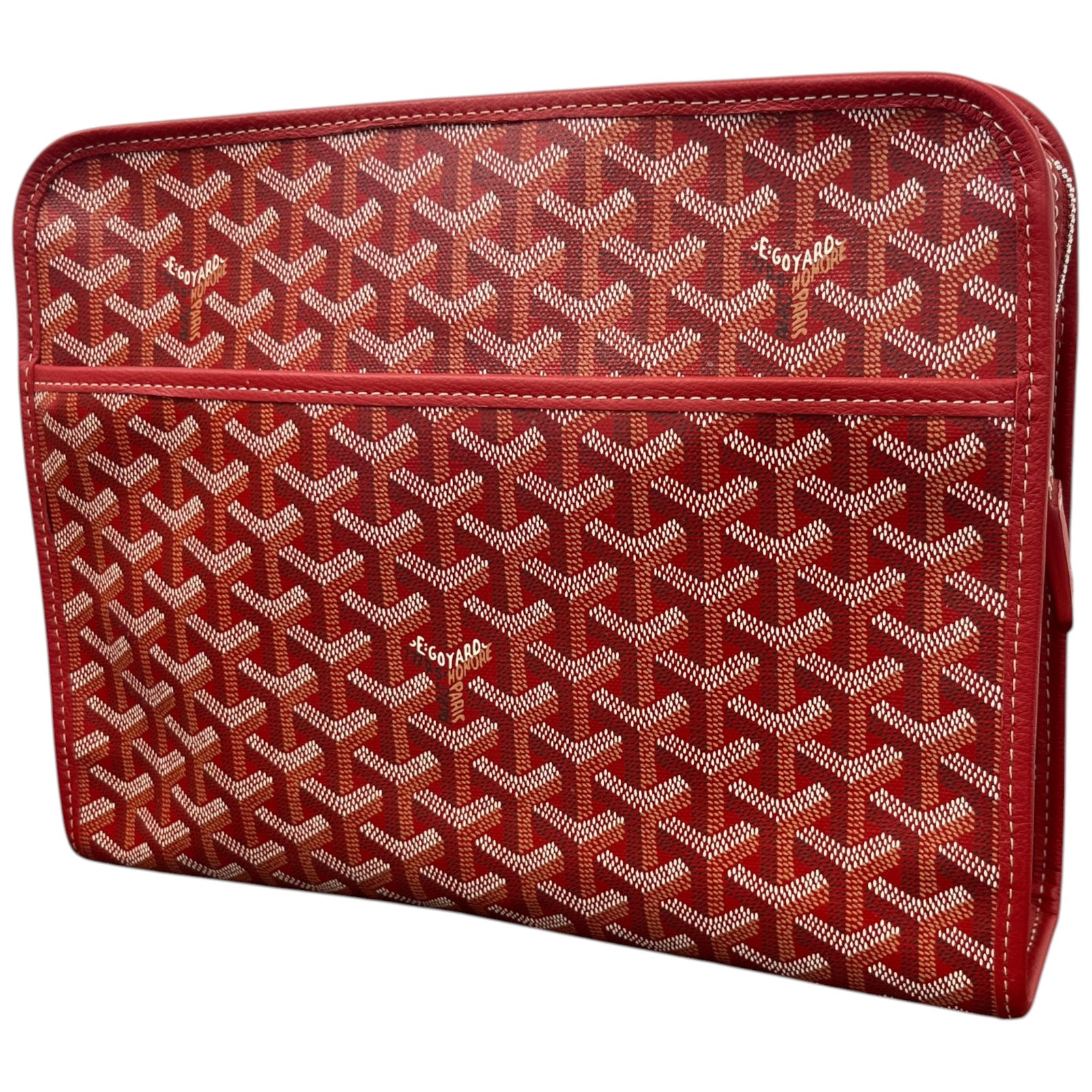 Men's Jouvence GM Toiletry Bag Red - Photo 4
