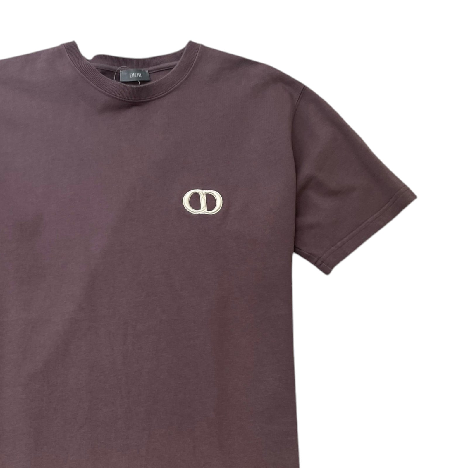 Men's CD Icon T-Shirt Burgundy Size L - Photo 3