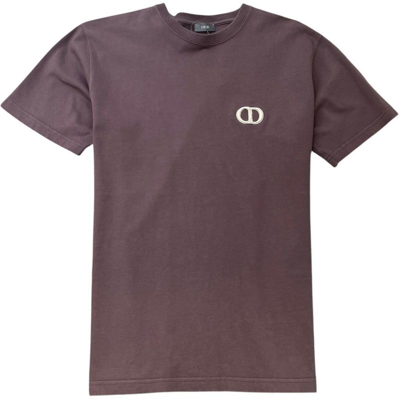 Men's CD Icon T-Shirt Burgundy Size L