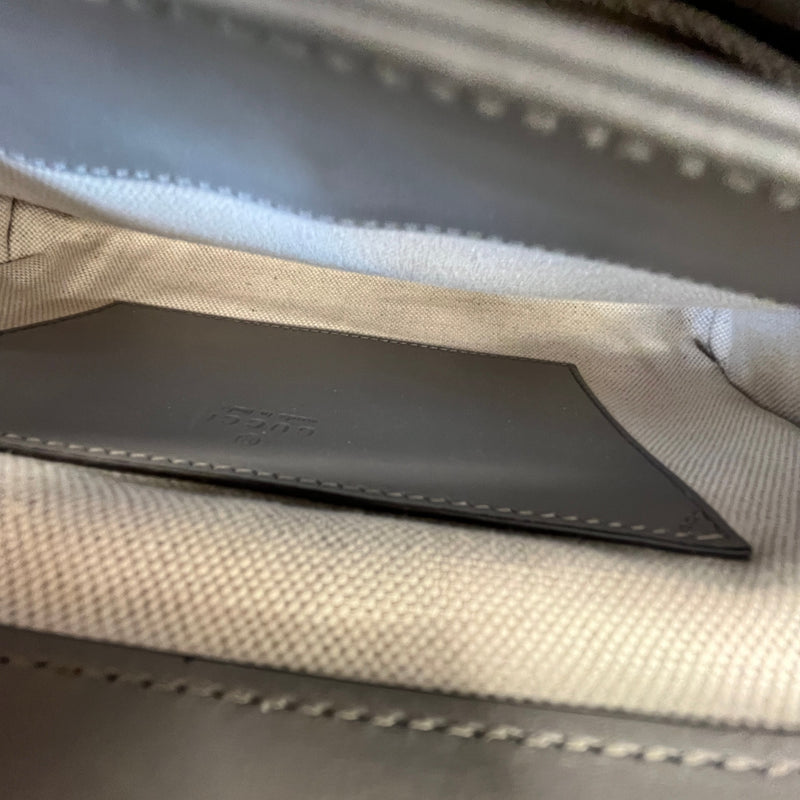 Women's Small GG Matelassé Crossbody Bag Grey