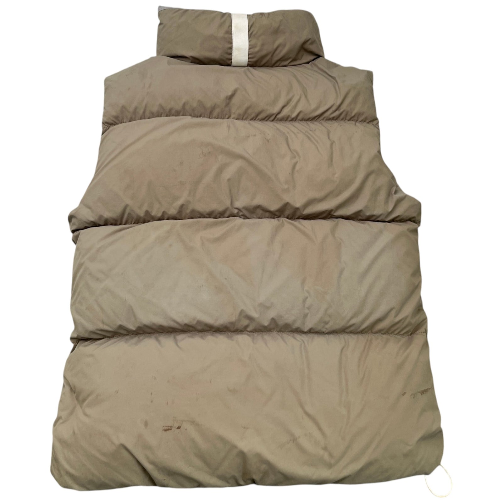 Men's Lawrence Puffer Gilet Khaki Size S - Photo 2