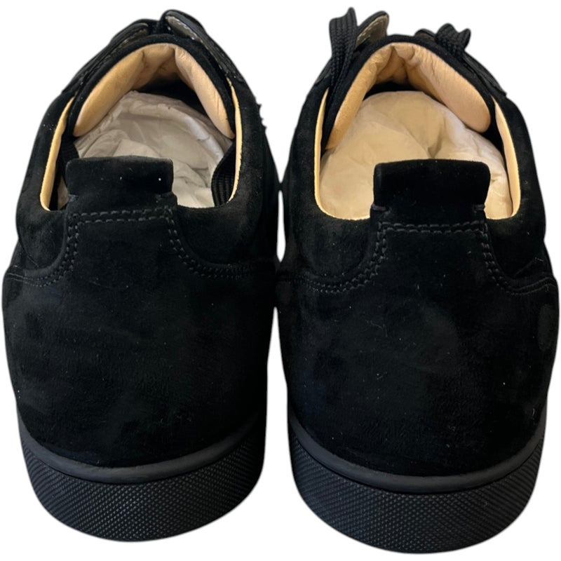 Men's Louis Junior Spikes Flat Low Trainers Black Size UK 10 / EU 44