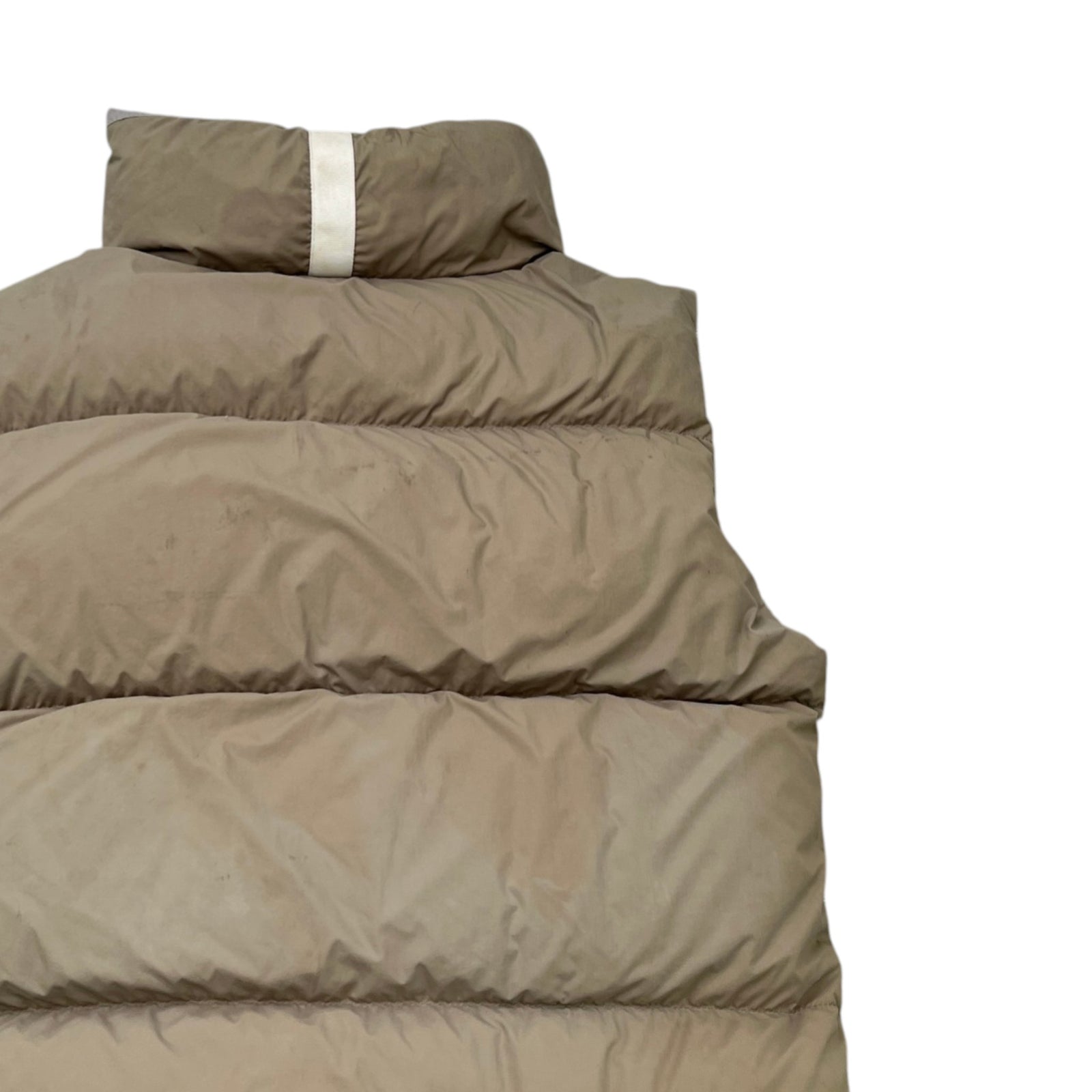 Men's Lawrence Puffer Gilet Khaki Size S - Photo 4
