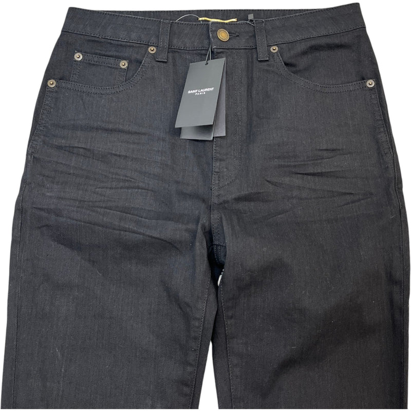 Men's Skinny Fit Jeans Black Size Waist 31"