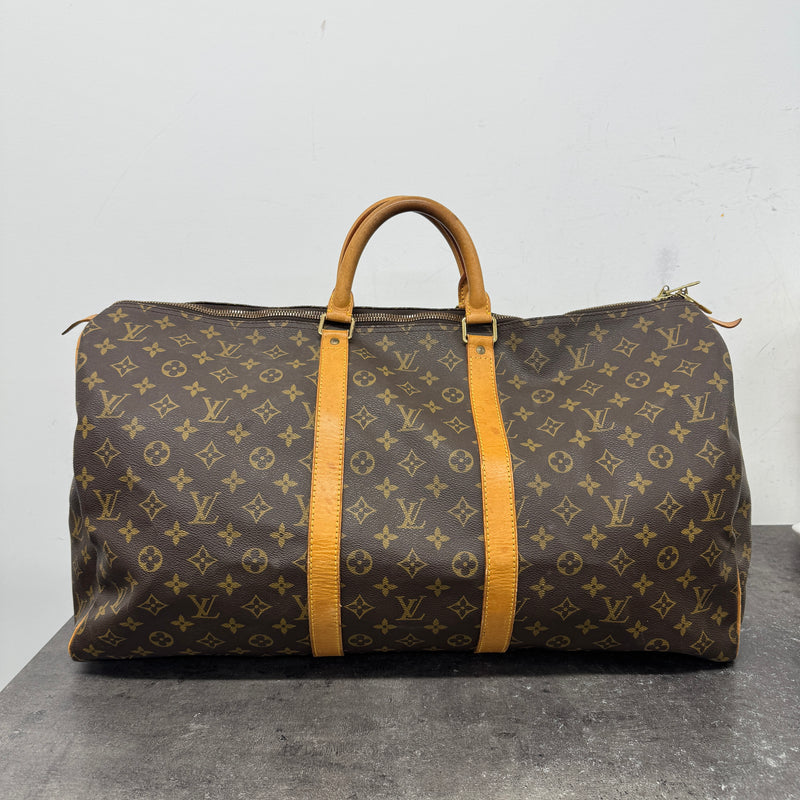 Women's Keepall 55 Bag Brown