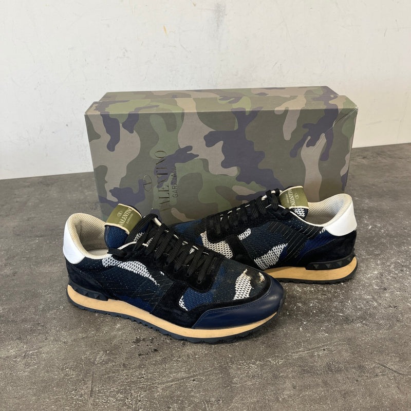 Men's Rockrunner Low Trainers Black Size UK 6 / EU 40