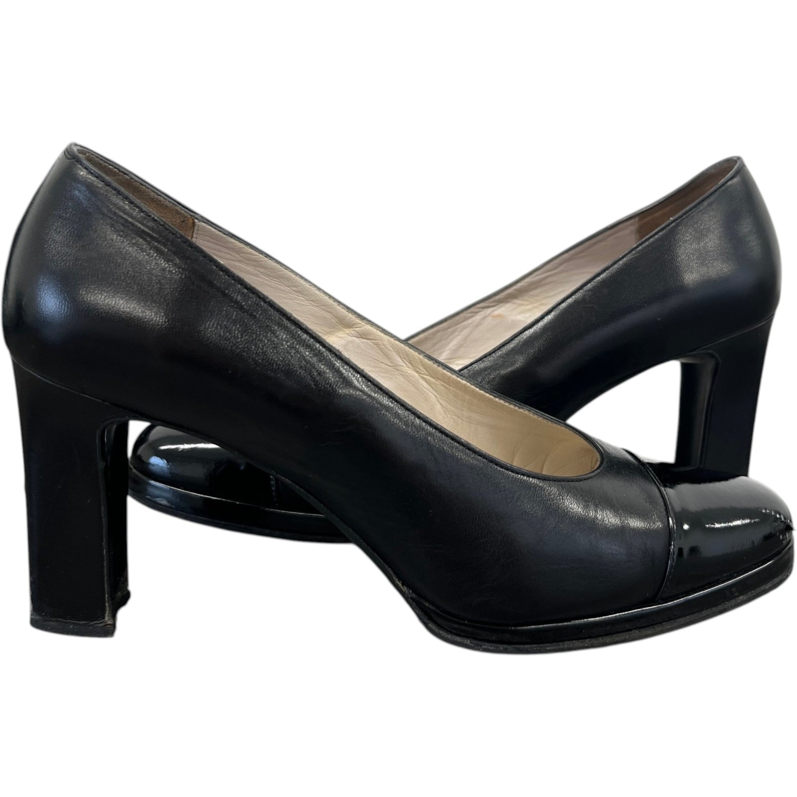 Women's Classic Pump Heels Black Size EU 37.5 / UK 4.5 - Photo 3