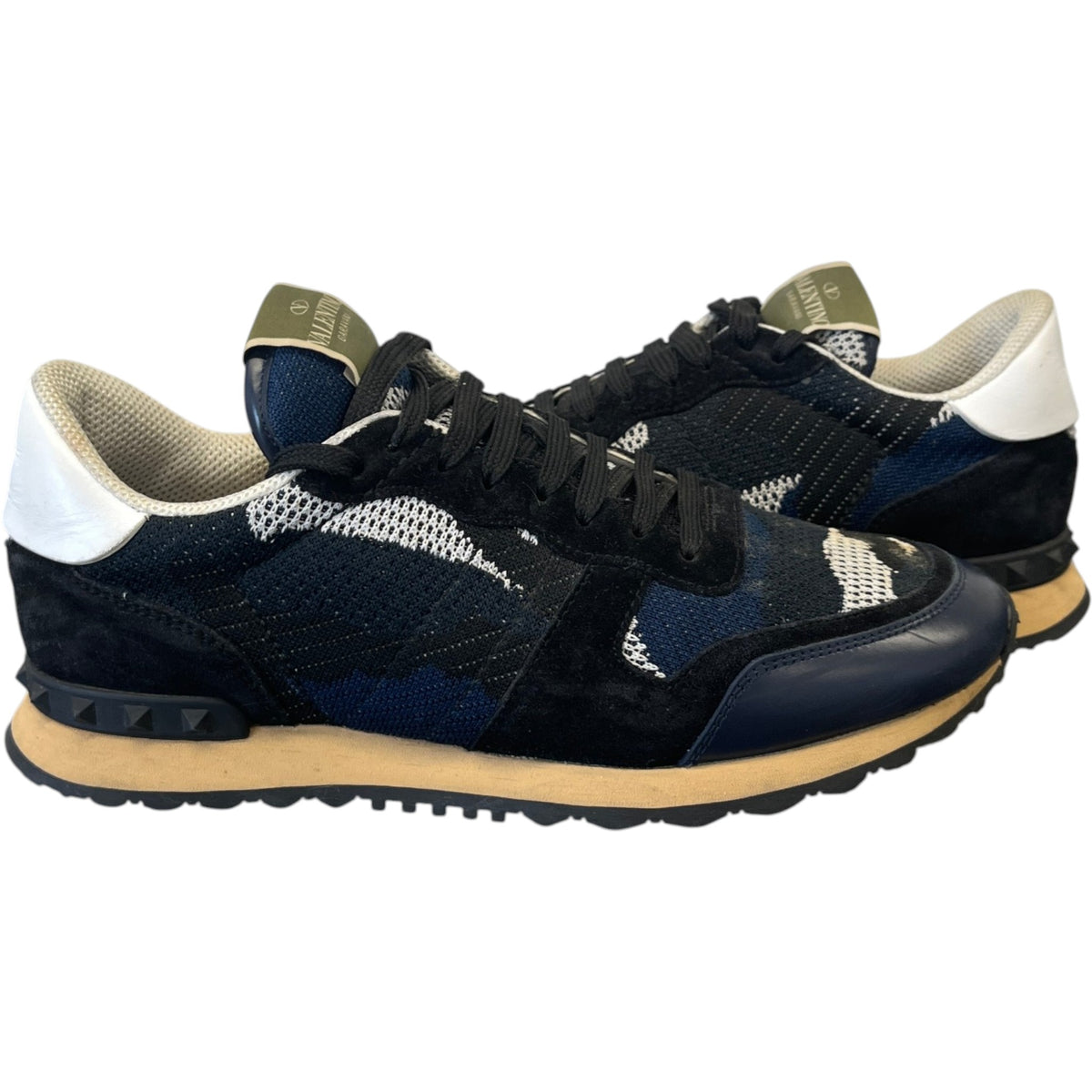 Men's Rockrunner Low Trainers Black Size UK 6 / EU 40 - Photo 2