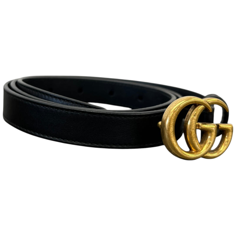 Women's GG Marmont Belt Black Size W34