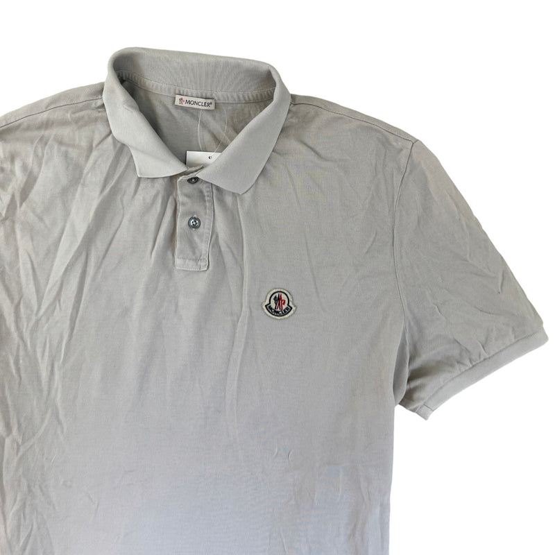 Men's Maglia Polo Shirt Grey Size XL