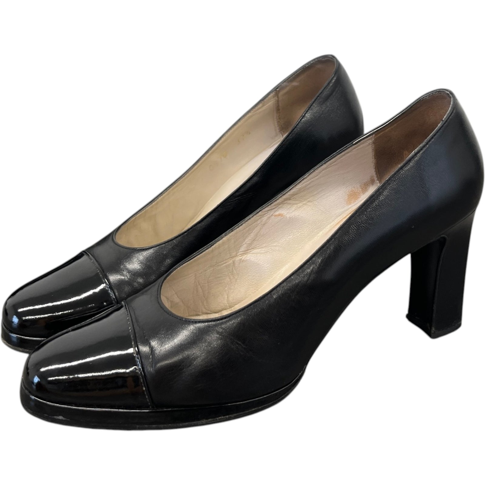 Women's Classic Pump Heels Black Size EU 37.5 / UK 4.5 - Photo 9