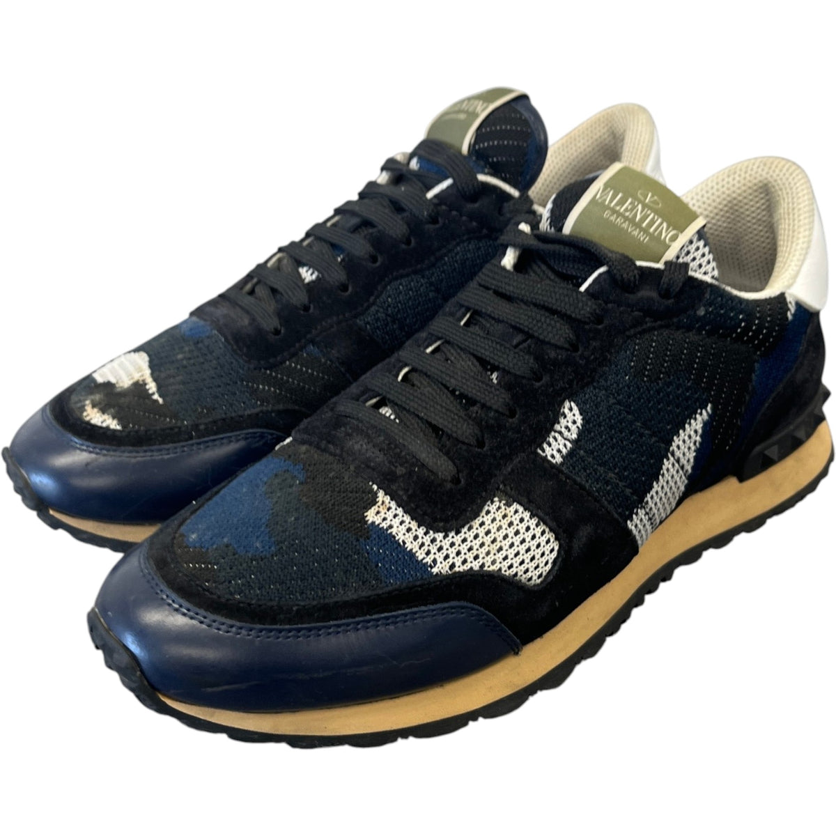 Men's Rockrunner Low Trainers Black Size UK 6 / EU 40 - Photo 8