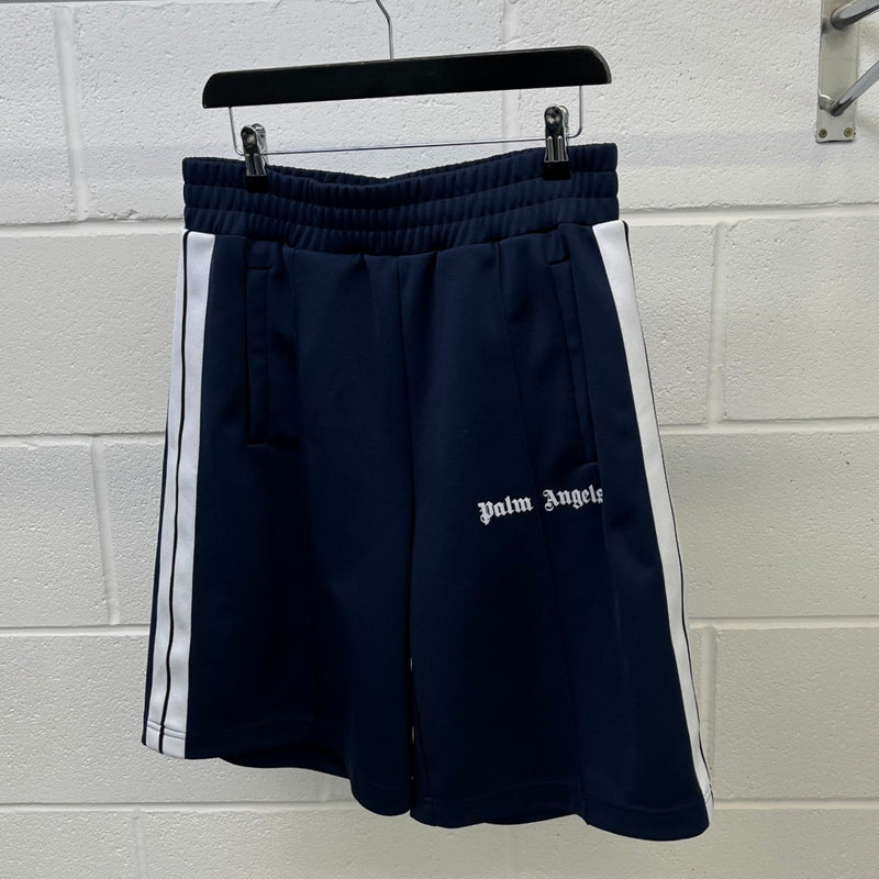 Men's Logo Print Shorts Navy Size M