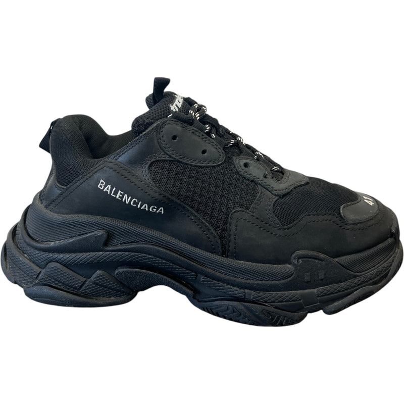 Men's Triple S Low Trainers Black Size UK 7 / EU 41