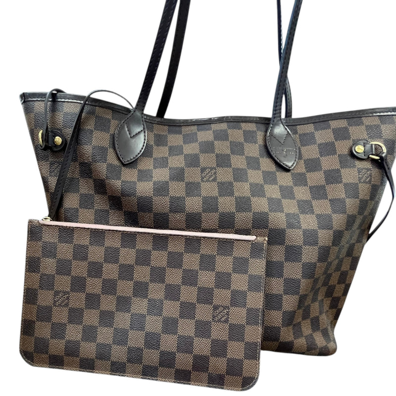 Women's Damier Ebene Neverfull MM Bag Brown