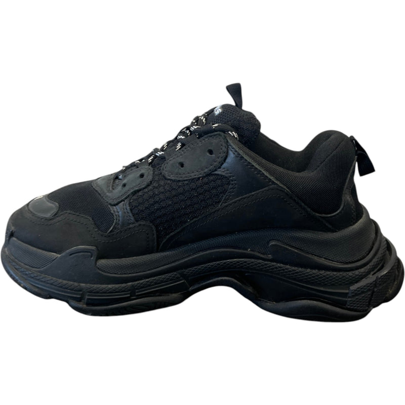 Men's Triple S Low Trainers Black Size UK 7 / EU 41