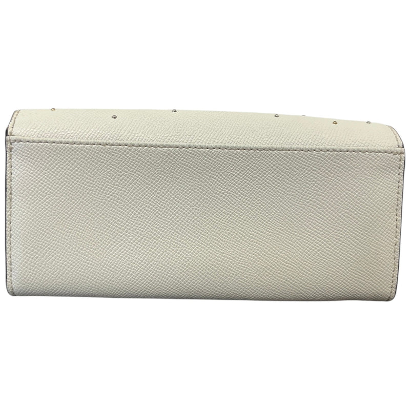 Women's Embellished Envelope Wallet White