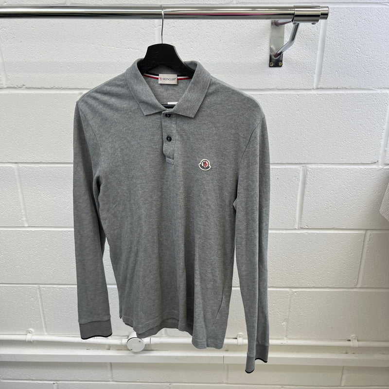 Men's Maglia Polo Shirt Grey Size M