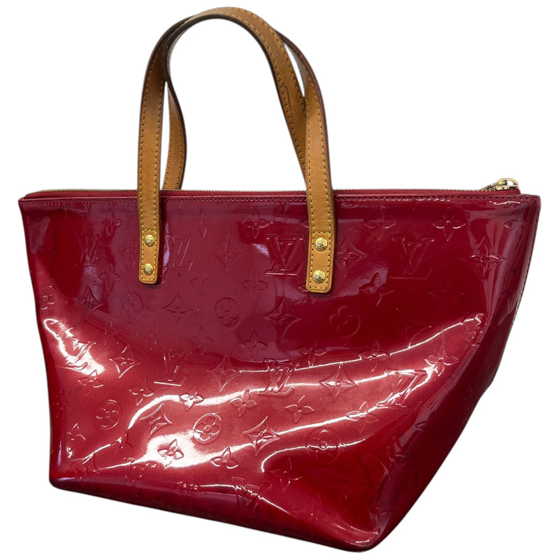 Women's Vernis Leather Bellevue PM Handbag Red