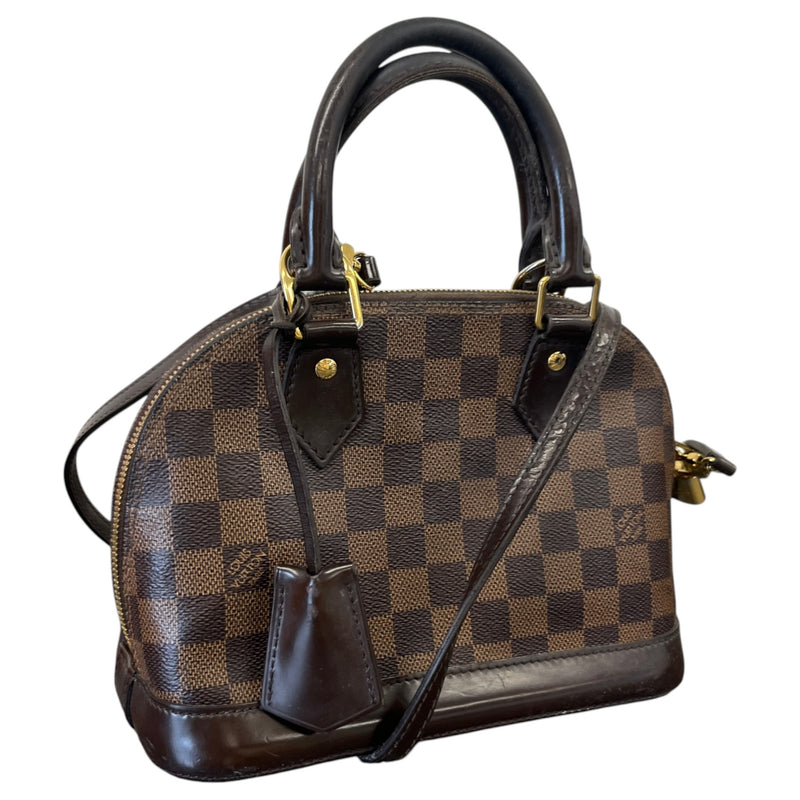 Women's Damier Ebene Alma Bb Bag Brown