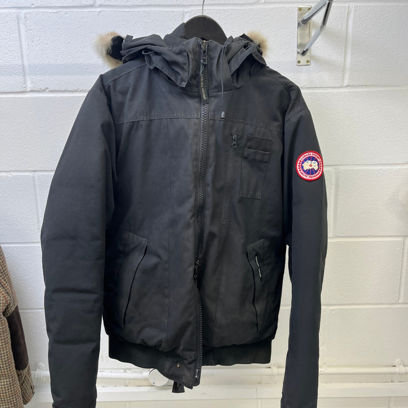 Men's Chilliwack Bomber Down Jacket Black Size L