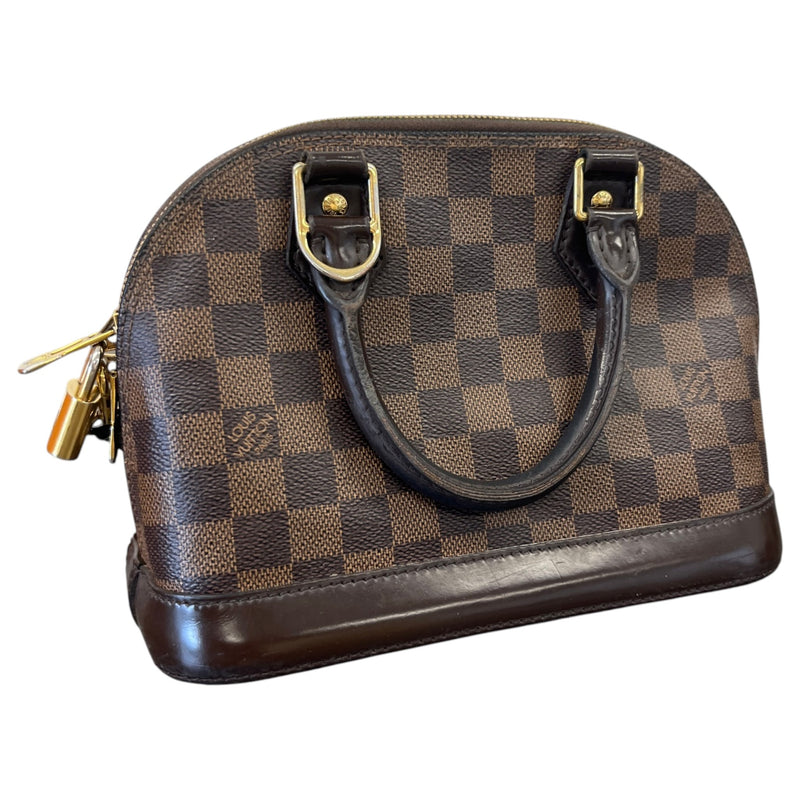 Women's Damier Ebene Alma Bb Bag Brown