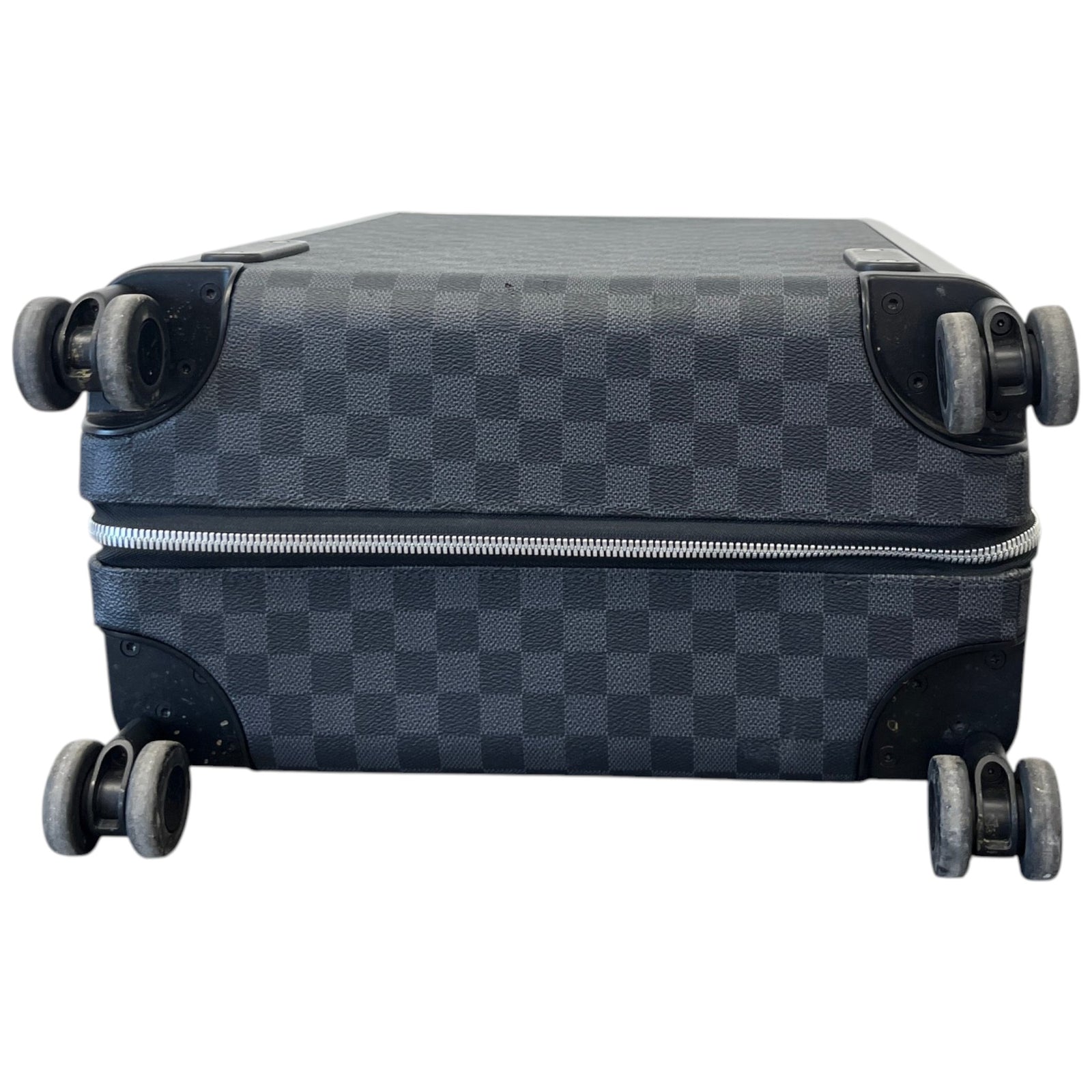 Men's Damier Graphite Horizon 55 Rolling Suitcase Black - Photo 13