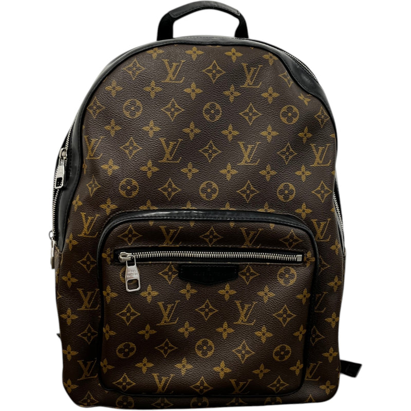 Men's Monogram Macassar Josh Backpack Brown