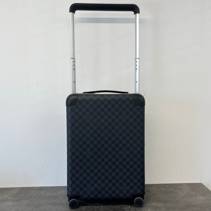 Men's Damier Graphite Horizon 55 Rolling Suitcase Black