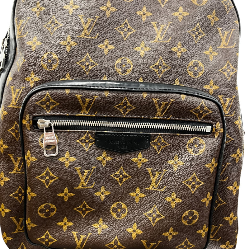 Men's Monogram Macassar Josh Backpack Brown