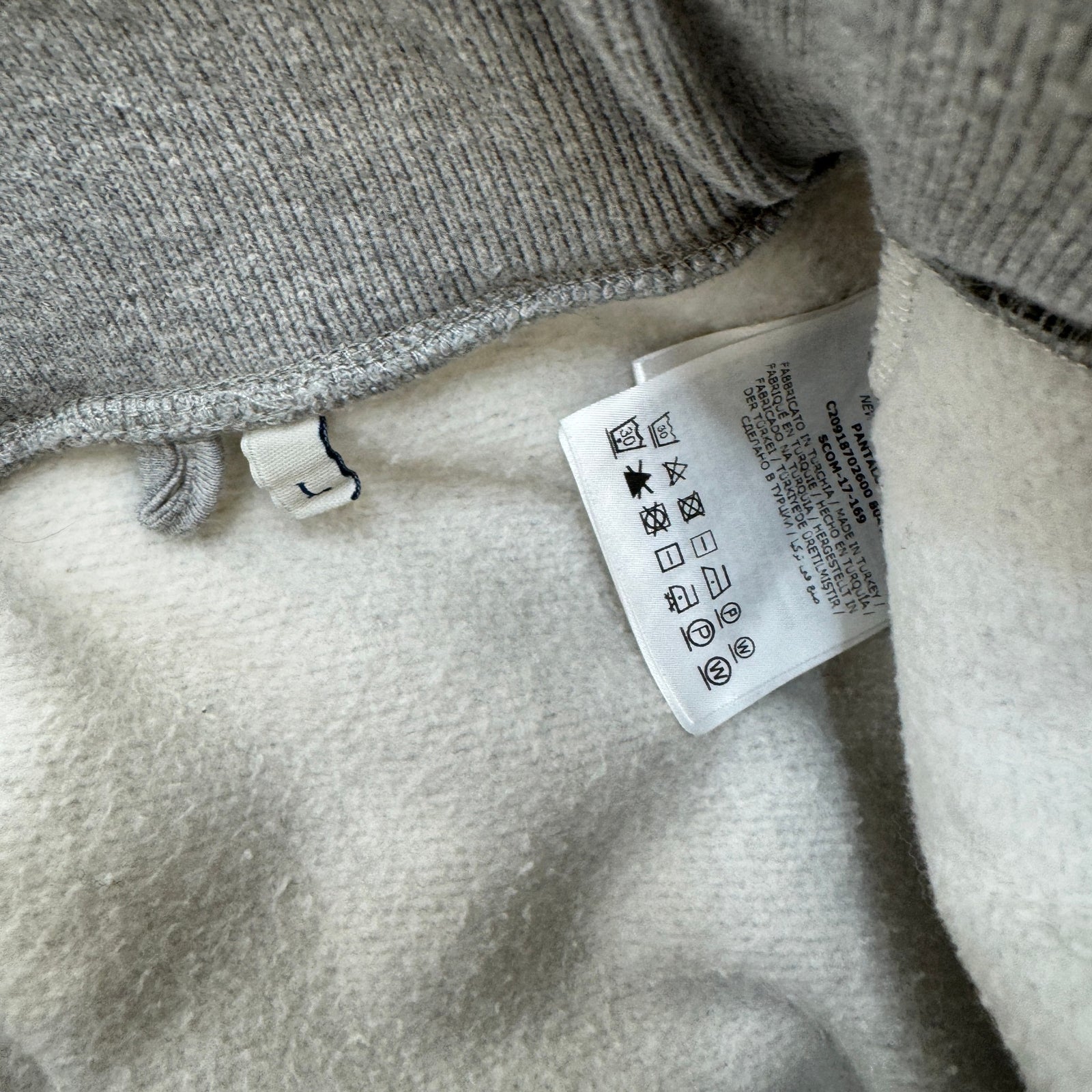 Men's Stripe Logo Joggers Grey Size L / W34 - Photo 5