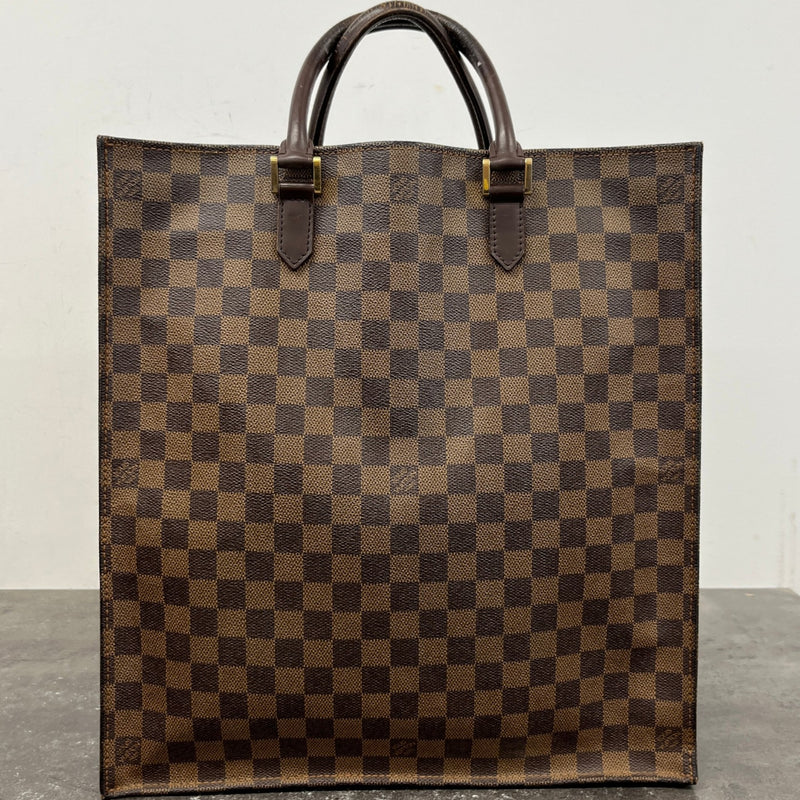 Women's Damier Ebene Sac Plat Bag Brown