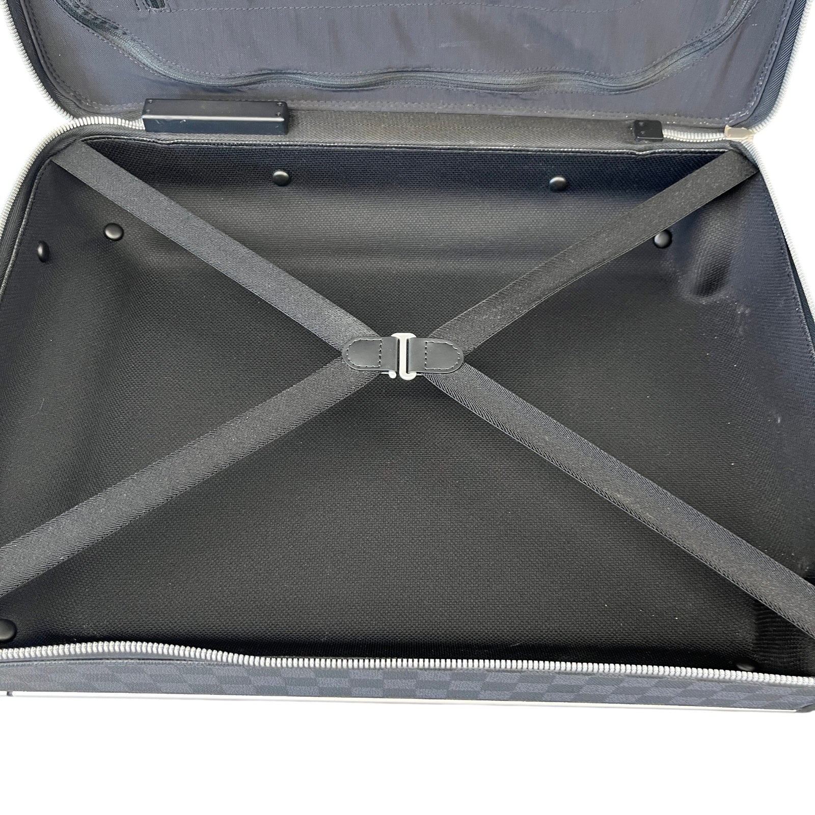 Men's Damier Graphite Horizon 55 Rolling Suitcase Black - Photo 16
