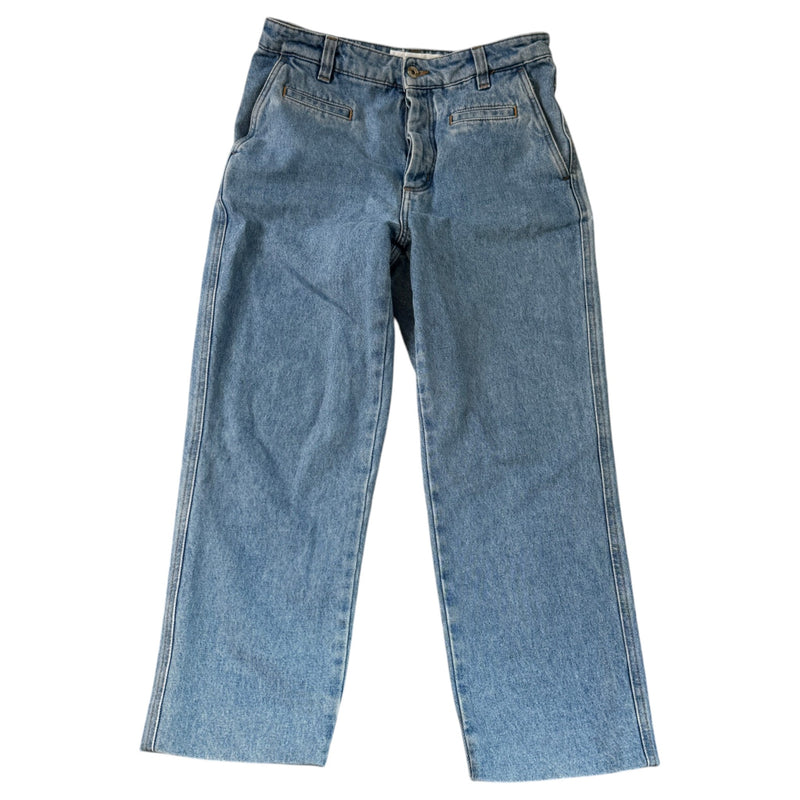 Women's High Waisted Jeans Blue Size L / UK 12