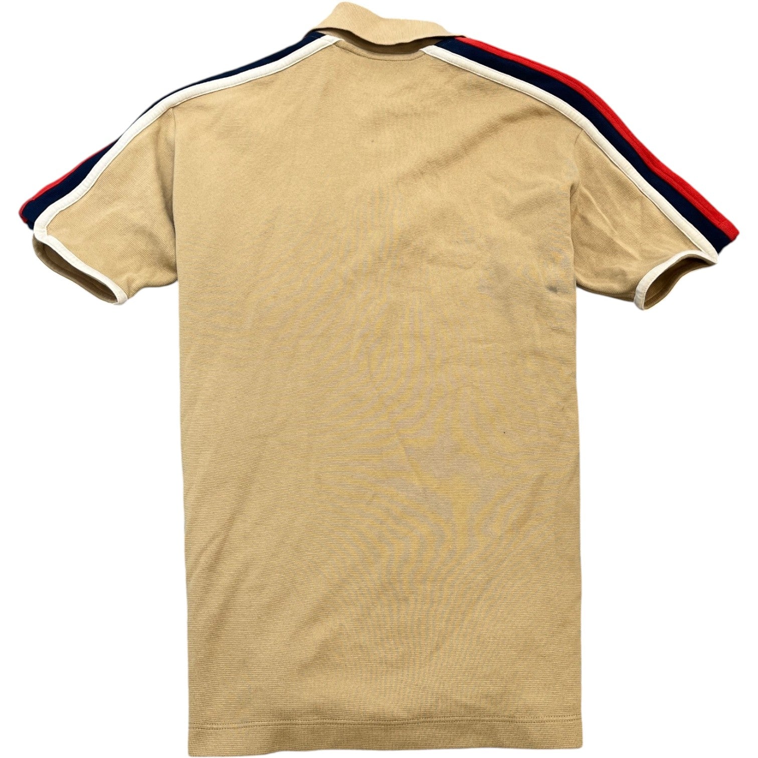 Men's Interlocking G Web Stripe Polo Shirt Yellow Size XS - Photo 2
