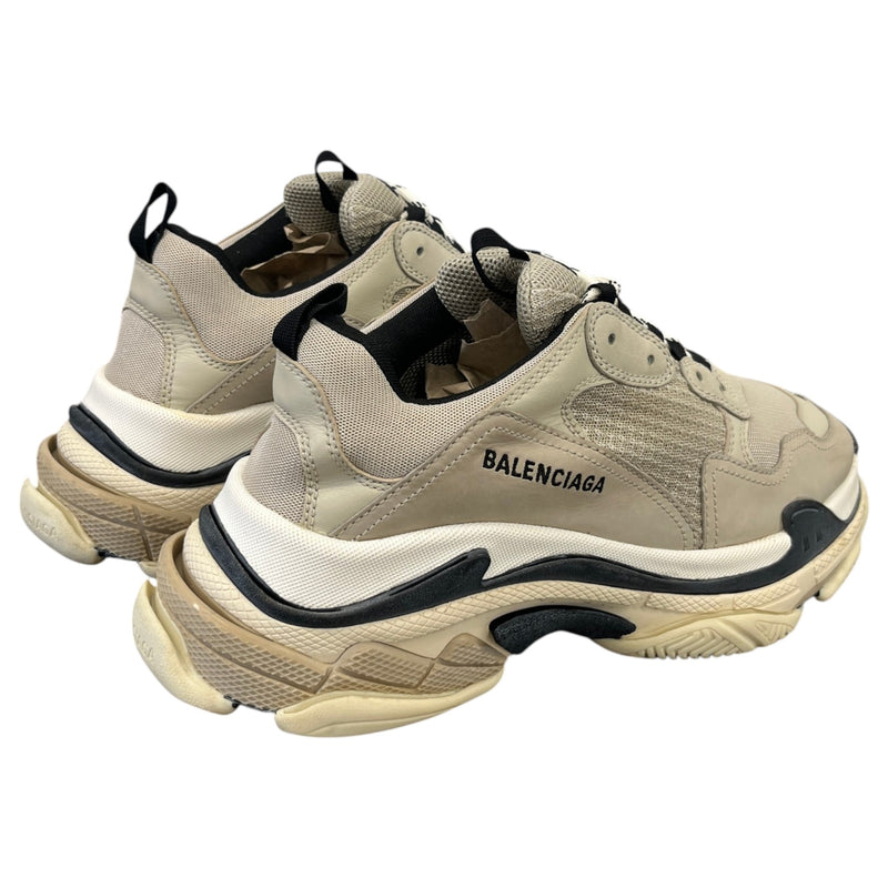Men's Triple S Slides Beige Size EU 42 / UK 8